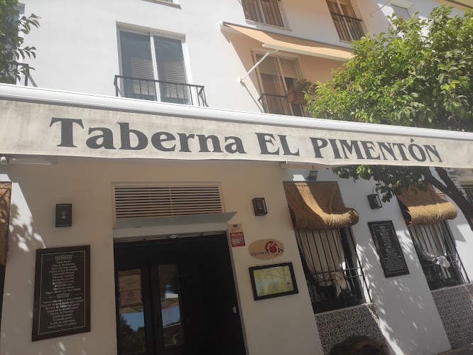 Fachada de Taberna El Pimentón